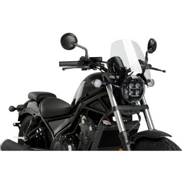view Puig 3829W New Generation Sport Windshield for Honda Rebel 300/500 (2017-)