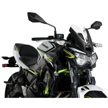 view Puig 3864W New Generation Sport Windshield for Kawasaki Z650 (2020-)