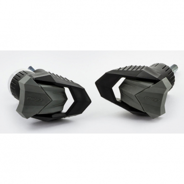 view Puig 9628N R19 Frame Sliders, Black for Kawasaki Ninja 400 (2018-)