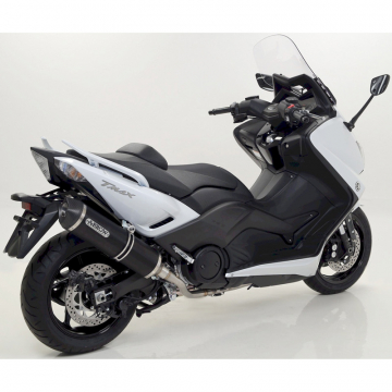 view Arrow 73507AKN Race-Tech Exhaust, Aluminum Dark Yamaha YP 500 T-Max, T-Max 530 '08-16