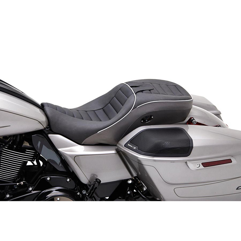 BID4ZE ABS Fairing Front Spoilers Radiator Chin Cover For Harley Touring Electra Glide Road Glide Street Glide Road King 2017-2023, Gloss Black