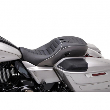 Corbin HD-23CVO-DT-FI Dual Tour Seat, Heat & Cool for Harley CVO Road/Street Glide '23-