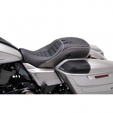 view Corbin HD-23CVO-DT-FI Dual Tour Seat, Heat & Cool for Harley CVO Road/Street Glide '23-