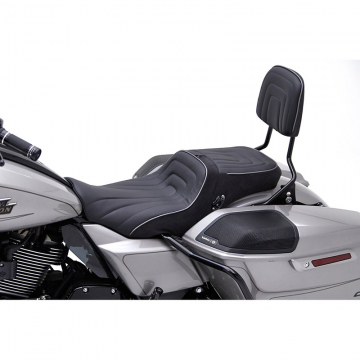 Corbin HD-23CVO-GL-E Gunfighter & Lady Seat, Heated for Harley CVO Road/Street Glide '23-