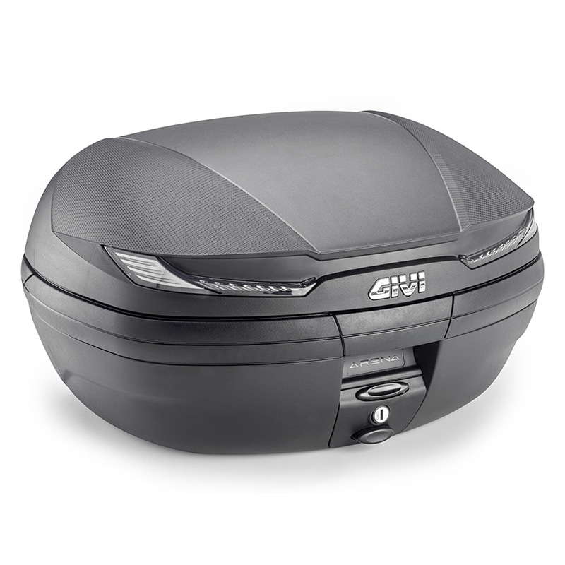 Givi V47NNT Tech Monokey Top-Case In Carbon-Look Transparent