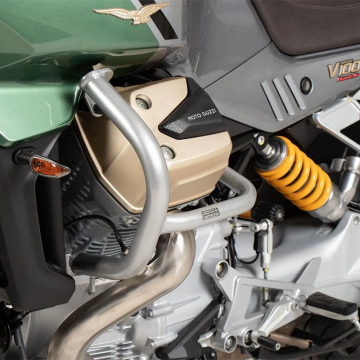 view Hepco & Becker 501.557 00 09 Engine Guards, Steel for Moto Guzzi V100 Mandello / S '23-