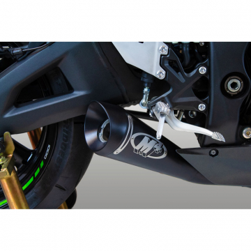 view M4 KA9942-GP19 GP19 Slip-on Exhaust, Black for Kawasaki ZX-10R (2021-)
