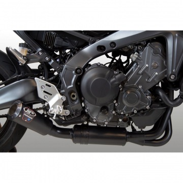 M4 YA6932 Full System Exhaust, Black Ceramic for Yamaha MT-09 '21- / XSR900 '22-