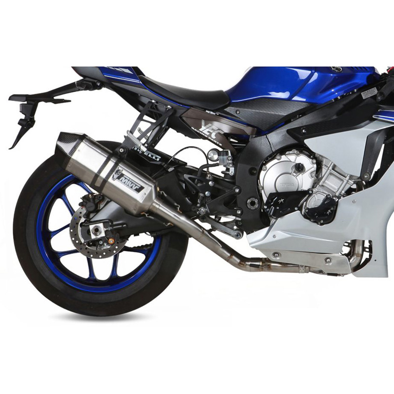 Mivv X.YA.0010.SRX Evo Full Exhaust, Stainless Steel for Yamaha