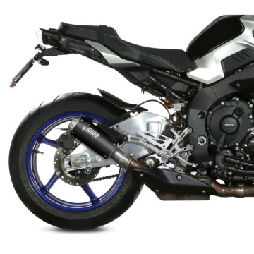 view Mivv Y.057.LM3B MK3 Slip-on Exhaust, Black Steel for Yamaha MT-10 (2016-2021)