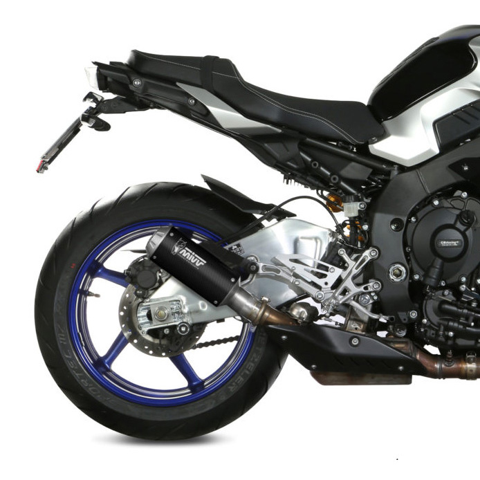 Mivv Scarico 2 Slip-On MK3 Carbon Standard – Per Ducati Hypermotard 950 / SP (2019-2021) Euro4 – Omologato - 2
