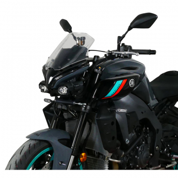 view MRA 4025066174492 NRM Racing Windshield for Yamaha MT-10 '22-