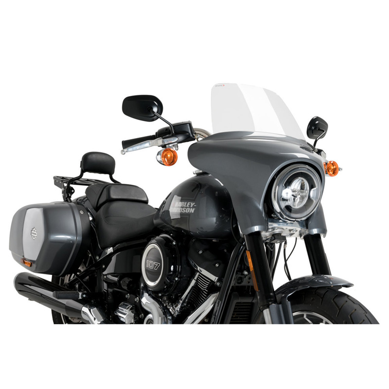 Puig 21236W High Road Touring Screen for Harley Softail Sport Glide