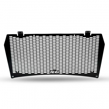 view R&G RAD0286PROBK PRO Radiator Guard, Matte Black for Aprilia Tuareg 660 '22-
