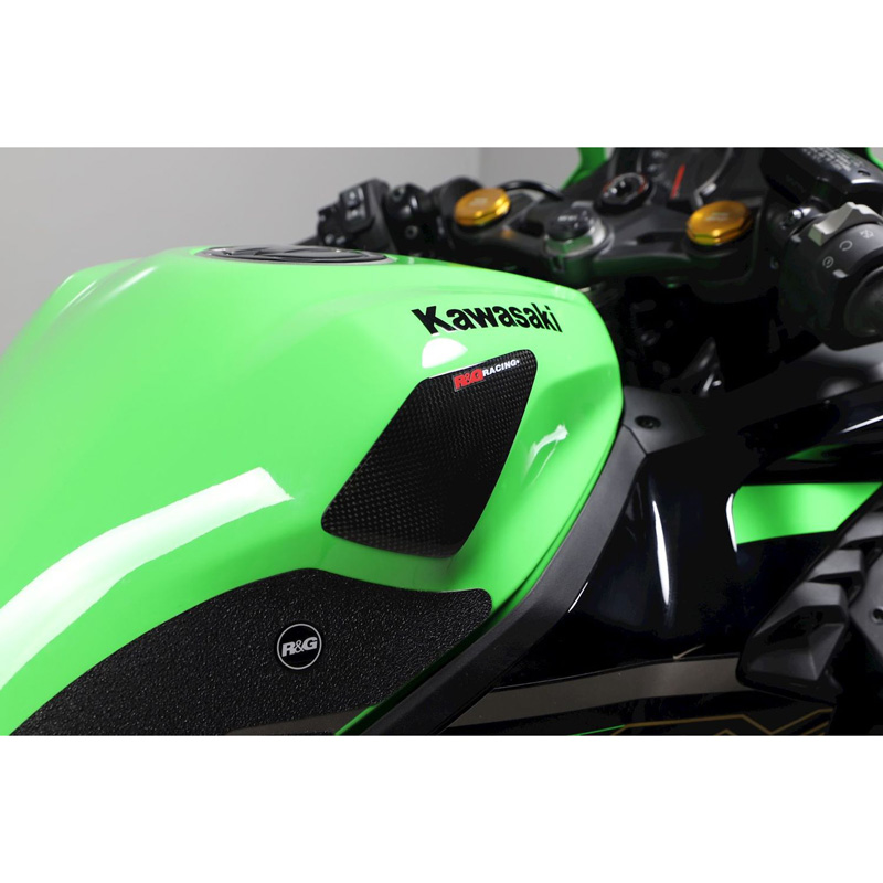 R&G TS0061CG Carbon Fiber Tank Sliders for Kawasaki Ninja ZX25-R