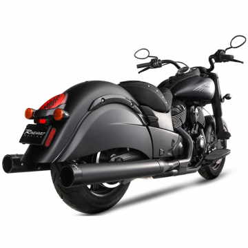 view Rinehart 100-1523 4.5" Slimline Duals Full Exhaust for Indian Touring (2021-)