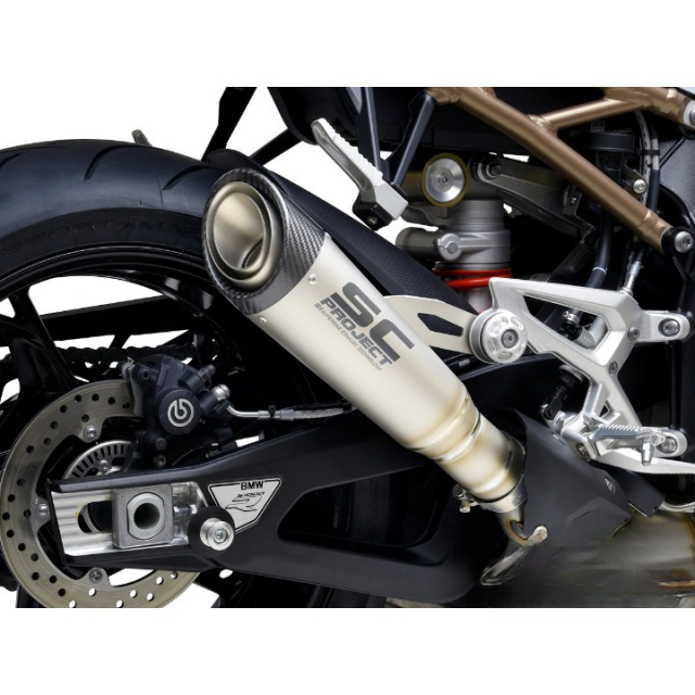 SC-Project B39-41T S1 Slip-on Exhaust, Titanium for BMW S1000R
