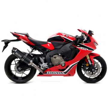 view Arrow 71869MK Race-Tech Exhaust, Carbon Fiber with Carbon Cap for Honda CBR1000RR '17-'19
