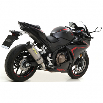 view Arrow 71901PK Race-Tech Slip-on Exhaust for Honda CB500F/CBR500R '19-'20