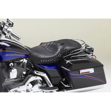 view Corbin HDFLH-DT4-CVO-E Dual Tour Seat, Heated for Harley CVO Electra Glide '04-'05