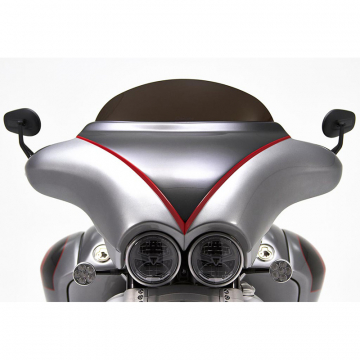 view Corbin T-R3-20-FAIR-B Touring Fairing, Multi Color for Triumph Rocket III '20-