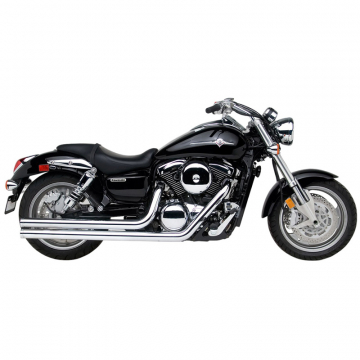 Hard-Krome 515-8040 American Classic II Exhaust Vulcan 1600B Mean Streak (2004-2008)