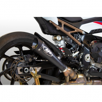 view M4 BM9132-GP19 GP19 Slip-on Exhaust, Black for BMW S1000RR '20-