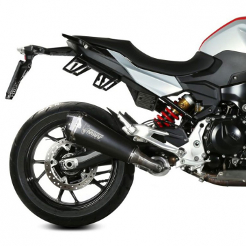 view Mivv B.038.LDRB Delta Race Slip-on Exhaust, Black Stainless for BMW F900R '20-