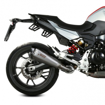 view Mivv B.038.LDRX Delta Race Slip-on Exhaust, Stainless Steel for BMW F900R '20-