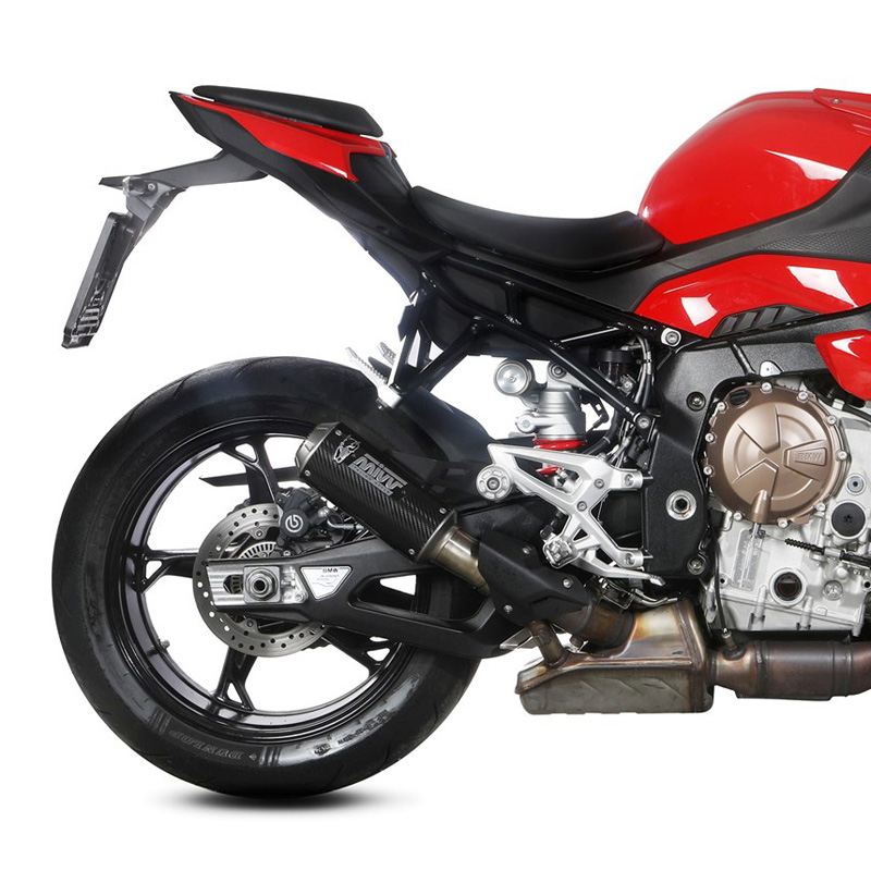 Mivv B.041.LM3C MK3 Slip-on Exhaust, Carbon for BMW S1000R '21