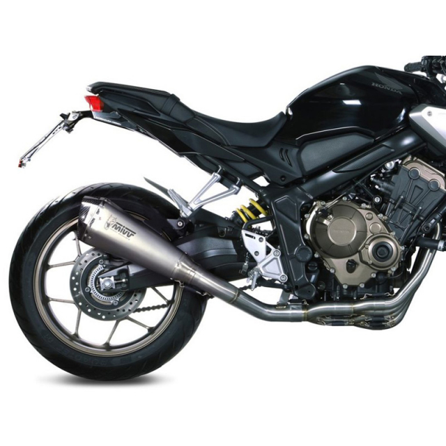 Mivv H.072.LDRX Delta Race Full Exhaust, Stainless Steel for Honda