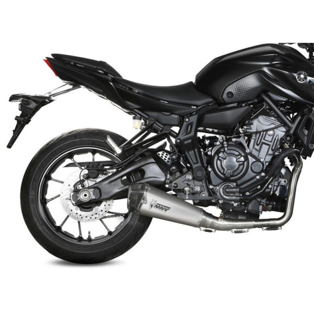 DEELUXE Track225 ＆　F2 Race Titanium セット Mivv Y.074.LDRX Delta Race Full Exhaust, Stainless Steel for
