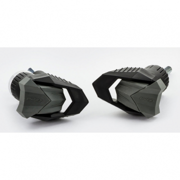 view Puig 21621N R19 Frame Sliders, Black for Suzuki GSX-8S (2023-)