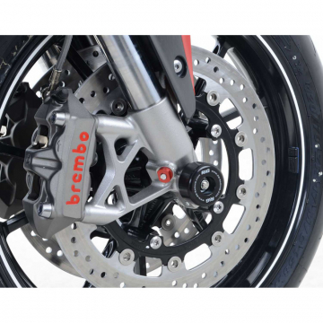 view R&G FP0098BK Front Axle Sliders for Triumph Speed Triple '11-'20