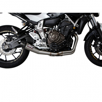 SC-Project Y14-C21A Conic 2-1 Full System Exhaust for Yamaha FZ-07 / MT-07 (2014-2020)