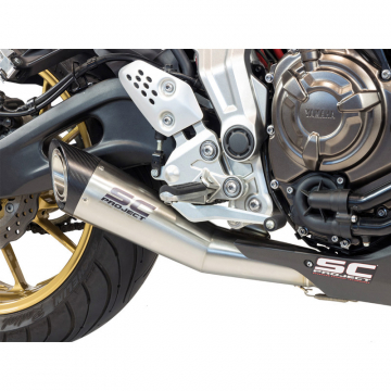 view SC-Project Y14-C41A S1 Full System Exhaust for Yamaha FZ-07/MT-07 (2014-2020)