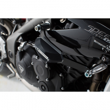 view Sw-Motech STP.11.590.10300/B Frame Slider Kit for Speed Triple 1050 (2011-current)