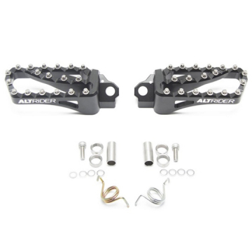 view AltRider HT23-2-2106 Adventure II Foot Pegs, Black for Honda XL750 Transalp '23-