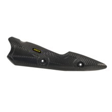 view Arrow 11004MI Carbon Fiber Heat Shield for Kawasaki Z900 '17-'19