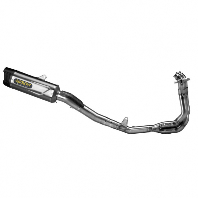 Arrow 71237CKZ Competition Full Exhaust for Triumph Street Triple