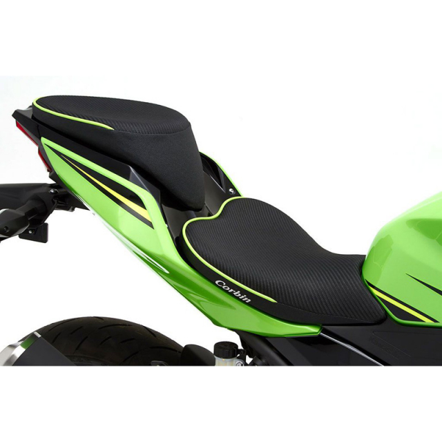 Corbin KN-4-18-F/R Front & Rear Seat for Kawasaki Ninja 400/Z400