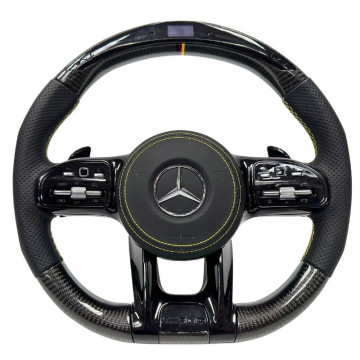 view DMP Steering Wheel AMG Style with LED Gauge for Mercedes Benz
