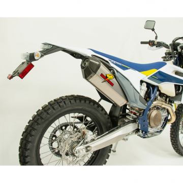 view Graves EXK-20EXC-SOT DualSport Titanium Exhaust for KTM - Husqvarna models