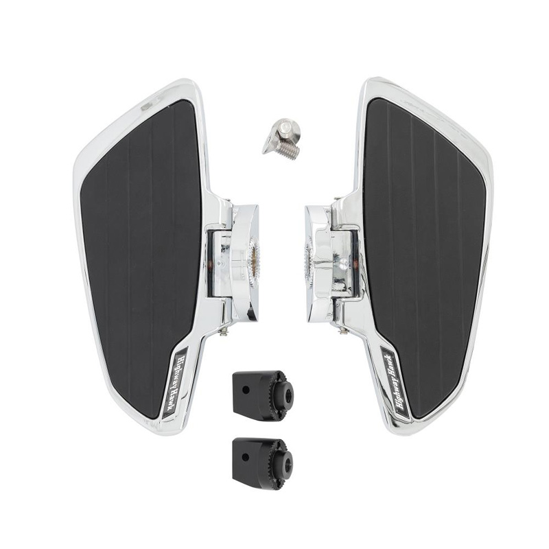 Highway Hawk 732750 Smooth Passenger Floorboards for Honda/Suzuki