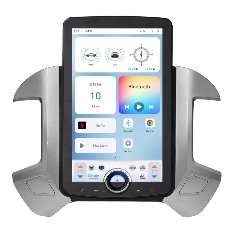 Linkswell 15.6″ Android Screen Radio T-Style XL for Chevy