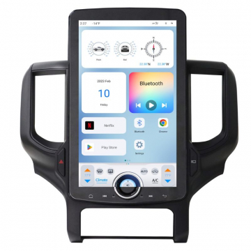 Linkswell 15.6″ Android Screen Radio T-Style XL for Dodge RAM 2019-Up