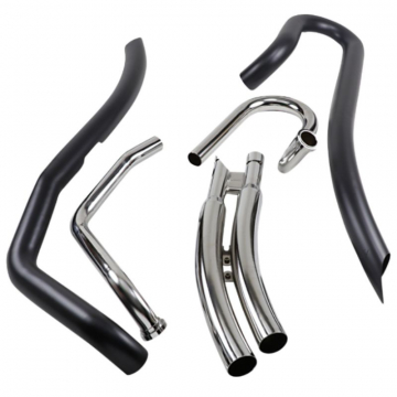 view COBRA Speedster Swept Complete Exhaust Black for Boulevard M109R 06-up