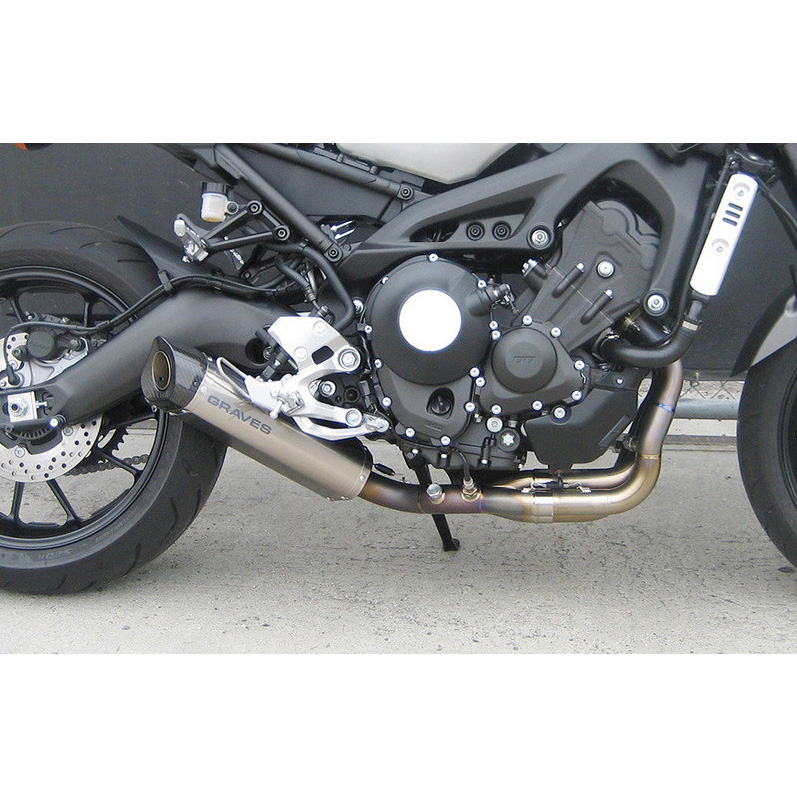 Graves EXY-16FZ09-FTT Full Titanium Exhaust for Yamaha FZ-09/FJ-09