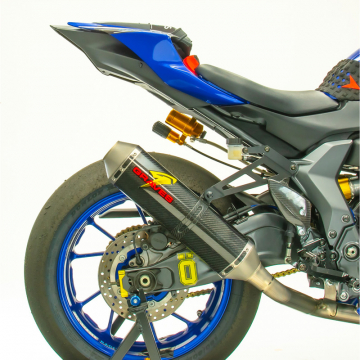 view Graves EXY-22R7-FTCW WORKS Full Exhaust System for Yamaha YZF-R7 '22-