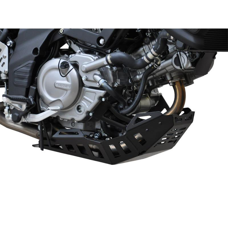Zieger 10001442 Skid Plate, Black for Suzuki V-Strom 650/XT (2011